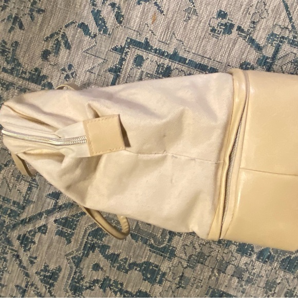 Beige Convertible Mini Weekender - Picture 4 of 6